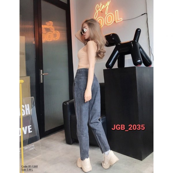  Baggy xám 1 túi trước_ JG_2035 - Màu sắc XÁM Size M