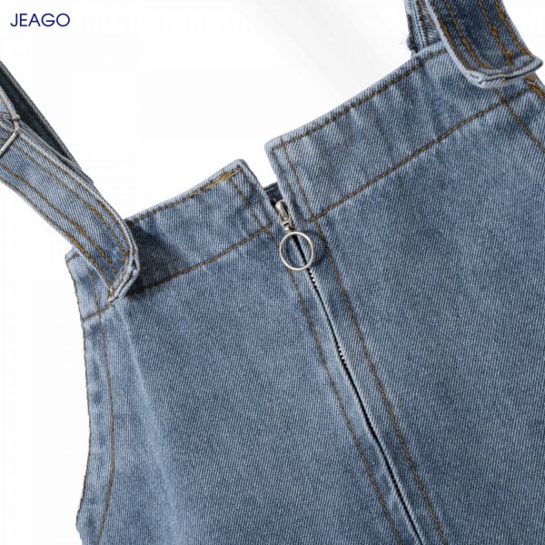  Yếm Jean Sort Nữ - Màu sắc Đen Size M